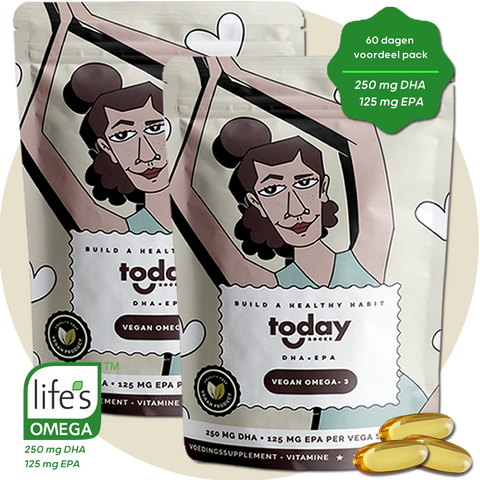 Vegan Omega-3 algenolie